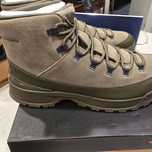 The North Face Men's Glenclyffe Urban Boots Cavern Grey / Taupe Size 12 US NEW - Picture 5 of 13